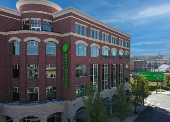 The ICCU Riverside Branch in Spokane, Washington, which will house ICCU's new Commercial Banking team.