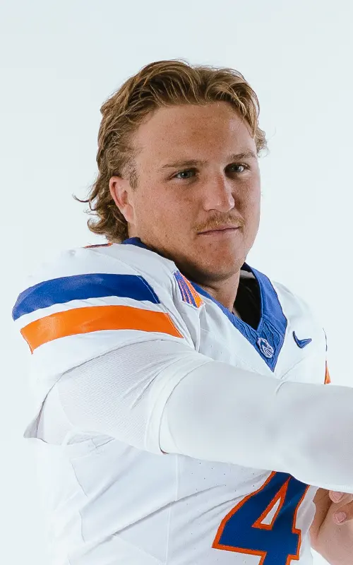 Boise State Football student-athlete Maddux Madsen.