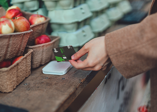 paying with an ICCU credit card